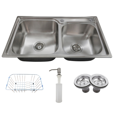 Cuba 78x43 Dupla Gourmet de Cozinha Inox ...